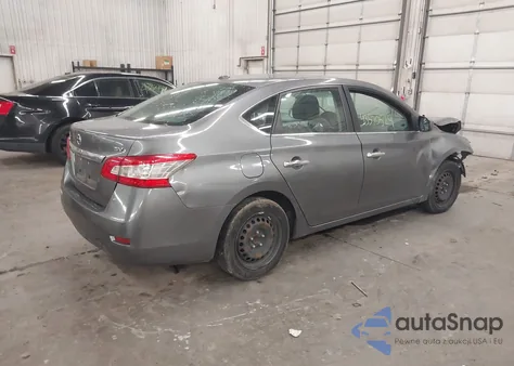 2015 Nissan Sentra Sv from USA, damaged, VIN 3N1AB7AP6FY345151